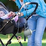 Toy Chain - Food-Grade Silicone Toys Clip, Stroller Strap | Adjustable Food-Grade Toys Holder, Multi-Purpose Infnt Safety Chain Adjustable Toy Organizer for High Chairs &Travel - Image 3