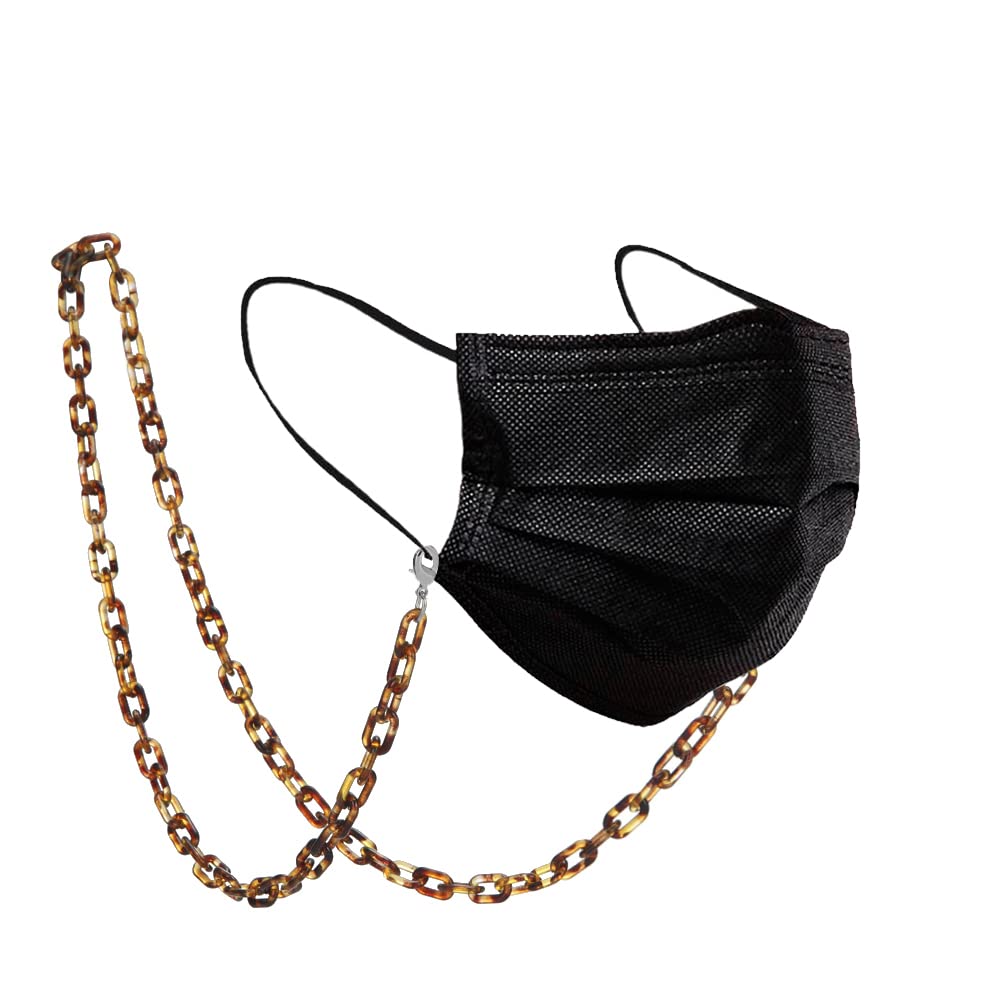 TEAMERCadenas de acrílico para gafas de sol Cadena de leopardo para gafas Cadena Multicolor para Gafas de Sol Cordón para Gafas de Lectura Correa para Máscara de Cuello Cuerda para Mujeres Hombres
