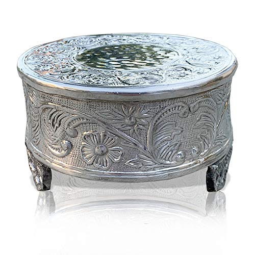India Overseas 6" Aluminum Wedding Cake Stand