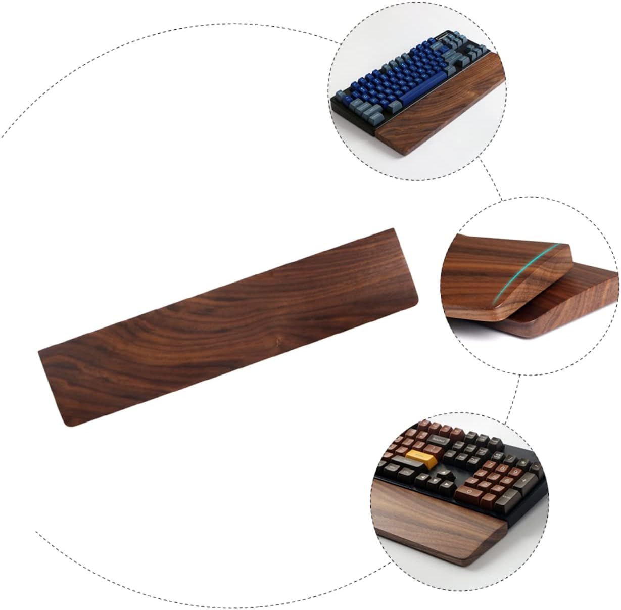 Keyboard Wrist Rest Laptop Wrist Support Pad Ergonomic Computer Hand Rest