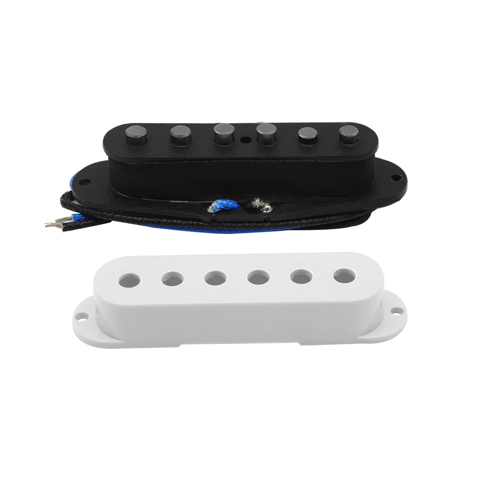 Humbuckers 3pcs Alnico 5 HSH Pickups Set Humbucker Y Pickups De Una Sola Bobina Blanca para Piezas De Guitarra Eléctrica