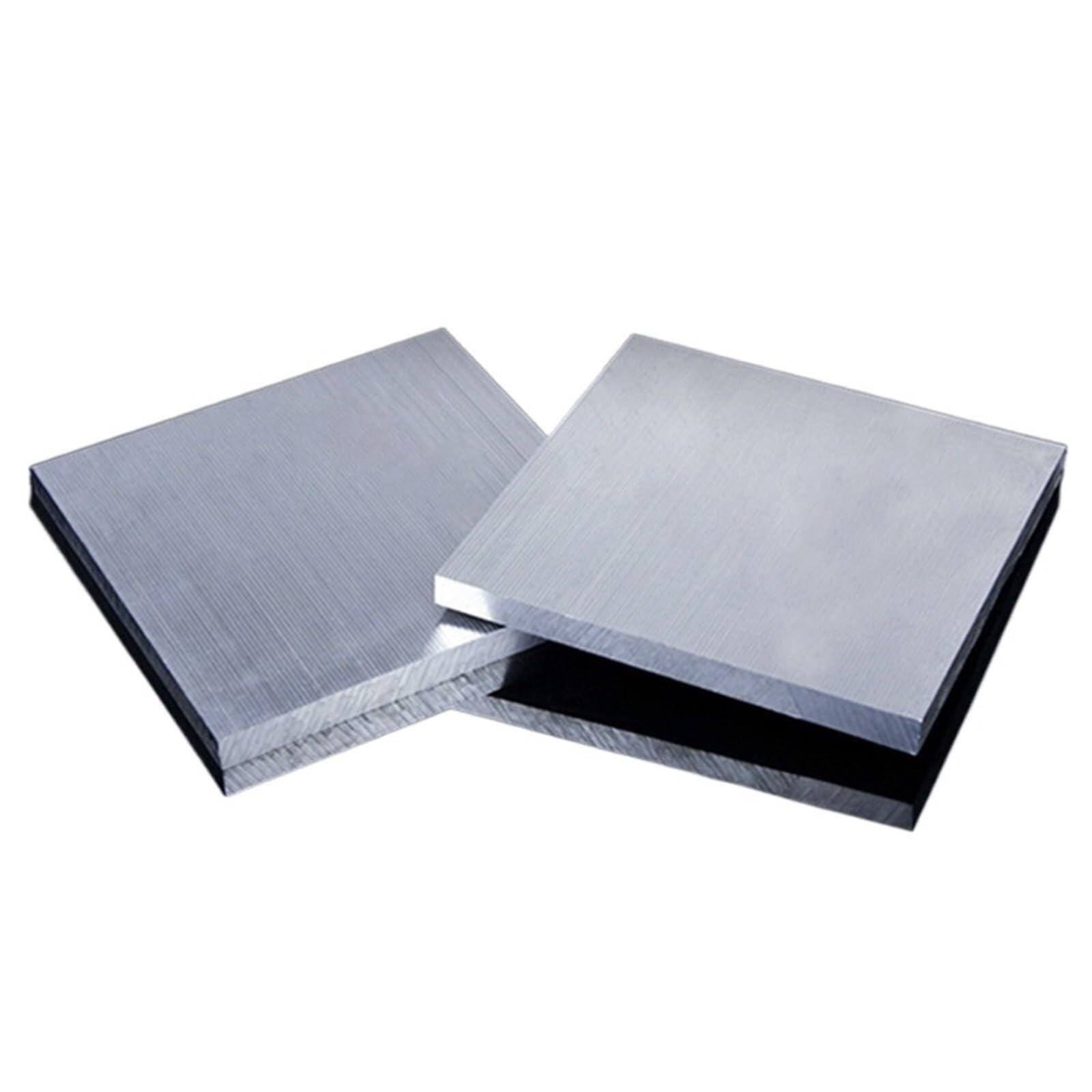 Alluminio Metallo 5 Pezzi, Striscia Di Alluminio 250mm X 300mm Lastra Sottile In Spessore 0.2-0.8mm Materiale Fai-da-te Rondella Decorativa Flessibile(0.4X250X300MM)