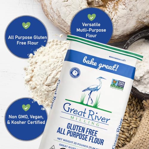 Image of Great River Milling Gluten Free All Purpose Flour, 25 lb