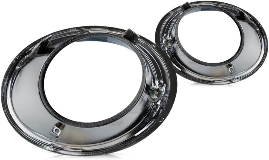 For Nissan Pathfinder 2013 2014 2015 2016 Fog Light Trim Driver and Passenger Side | Pair | Front | Chrome | Replacement For NI1038138, NI1039138 | 615343972701, 622563KA0B