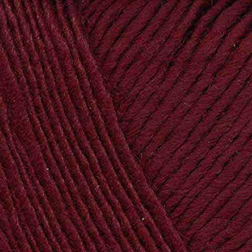 Lamb-s Pride Worsted Knitting Yarn, 4 oz (101 - Cherry)