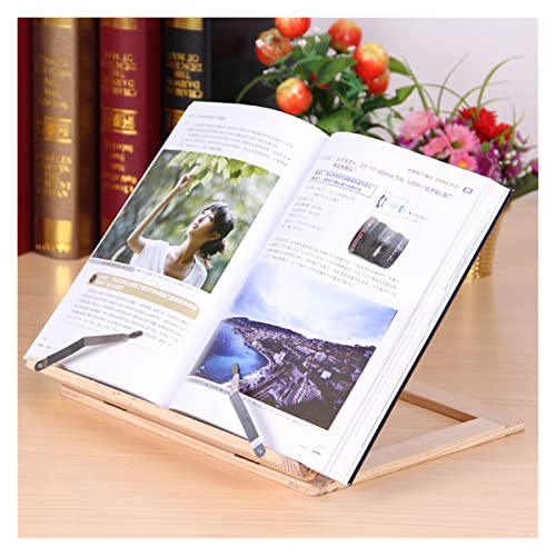 ブックスタンド 木製フレーム 読書本棚 ブラケット ブックエンド タブレット PC サポート ミュージックスタンド 木製テーブル 図面 イーゼル 文房具