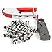 Compression Tool Kit F Type Professional Coaxial Compression Crimp Tool for RG58 RG59 RG6 Connectors Cable Stripper Coaxial Crimping Set