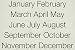 SRM Stickers Large Sleek Calendar, Months