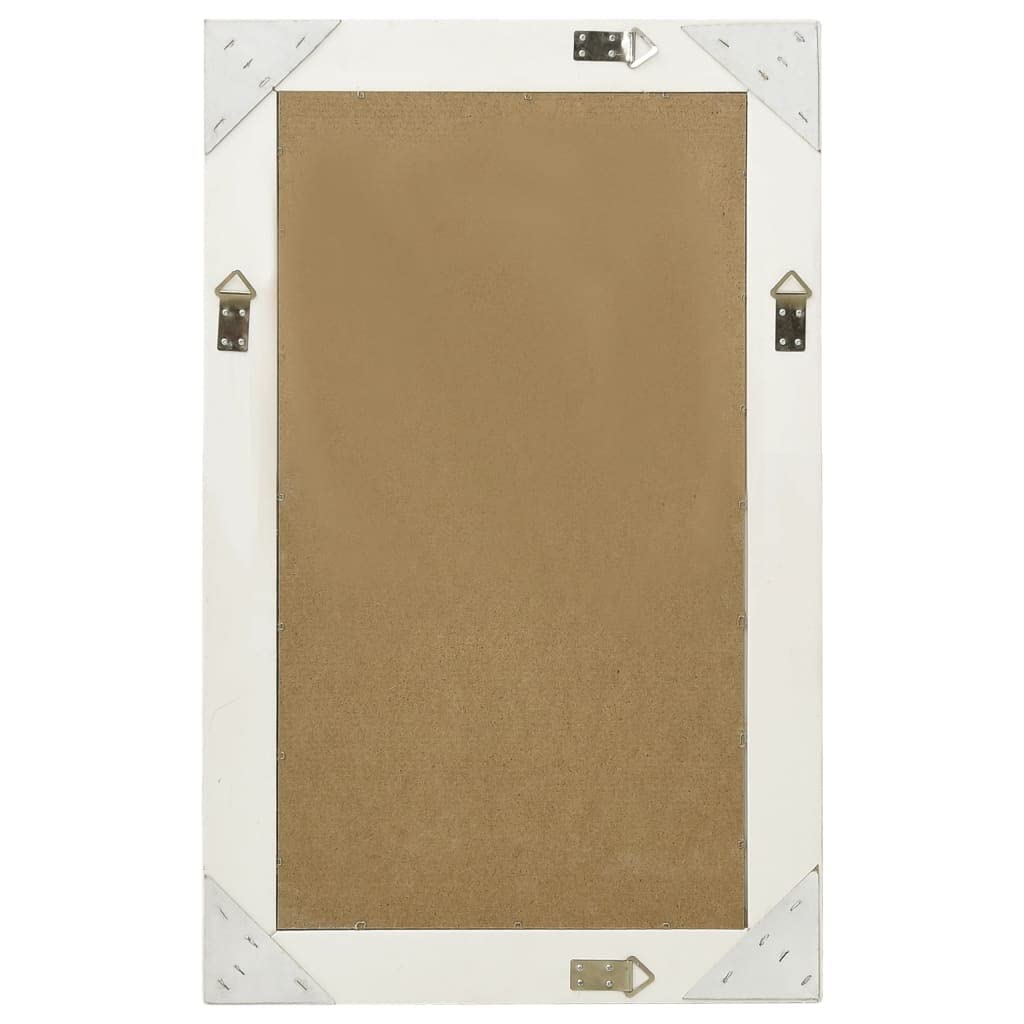 Amazon.co.jp: vidaXL ウォールミラー 50x80cm バロック調 ホワイト