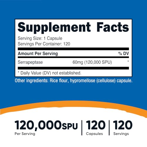 Nutricost Serrapeptase Supplement