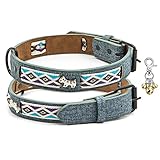 Ligero y cómodo. El material especial hace que el collar sea muy ligero y el forro suave es cómodo para su mascota. No es una carga para los perros, es su mejor opción para el entrenamiento de perros, caminar, actividades al aire libre, etc.