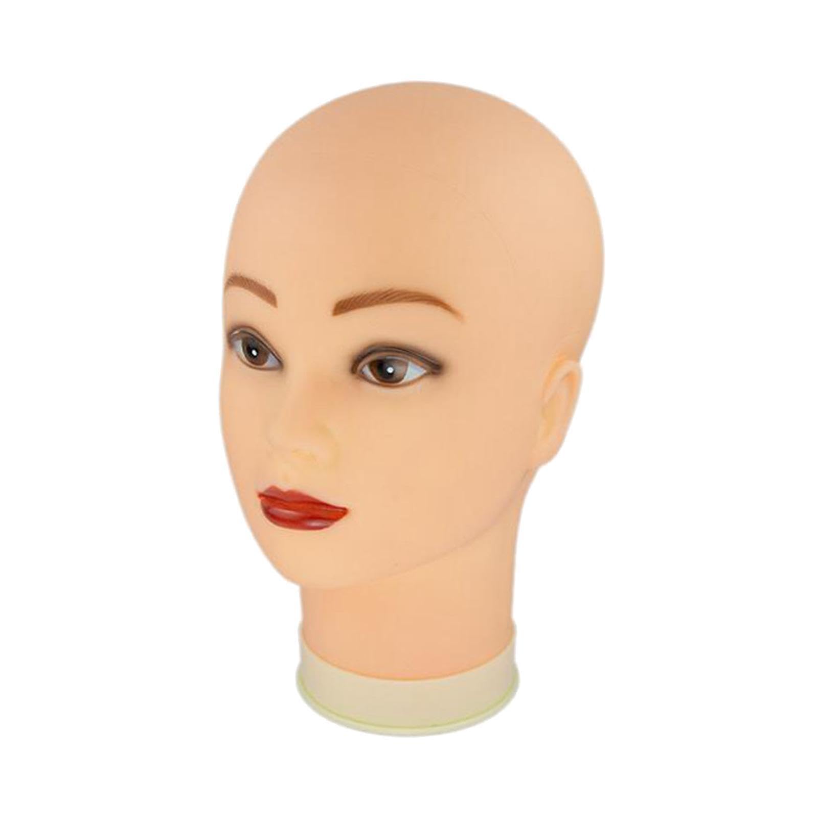 Twisaxc Stylish Holder Wig Display Head Showcasing Fashion Accessories At Home Or Multiple Salons Realistic Mannequin Hair Styling Head Hairpieces And Wig