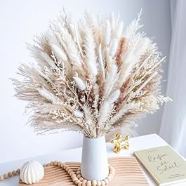 96PCS Natural Dried Pampas...