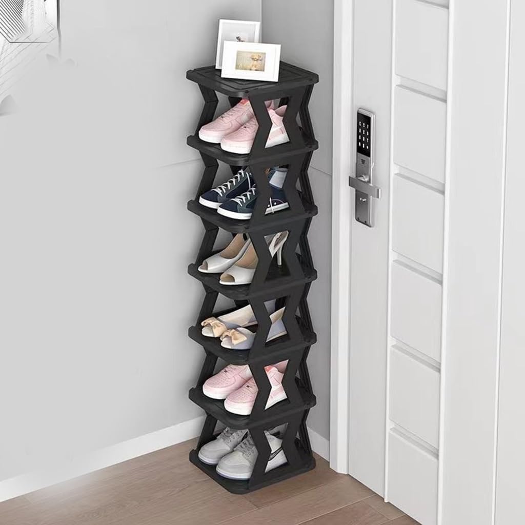 Rangement pour Chaussures Empilables, étagères Verticales En Plastique pour Chambre à Coucher Dans L'entrée, Boîte à Chaussures Empilable, Combinaison Libre Rangement pour Chaussures Empilables, étagères Verticales En Plastique pour Chambre à Coucher Dans L'entrée, Boîte à Chaussures Empilable, Combinaison Libre
