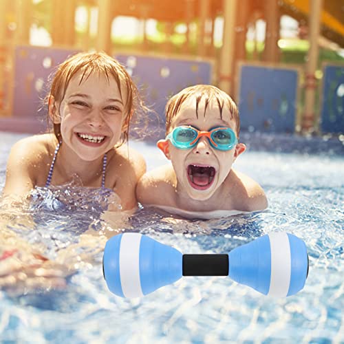 Par de mancuernas acuáticas de espuma EVA para ejercicios en piscina miniatura 3