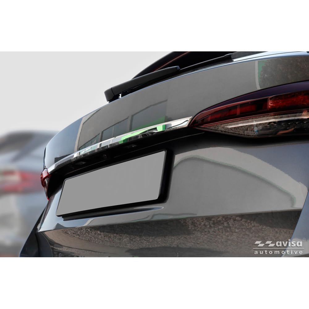 Avisa Chrome Stainless Steel Tailgate Trim compatible with Skoda Octavia IV Combi (NX5) 2019-2024 & Facelift 2024-