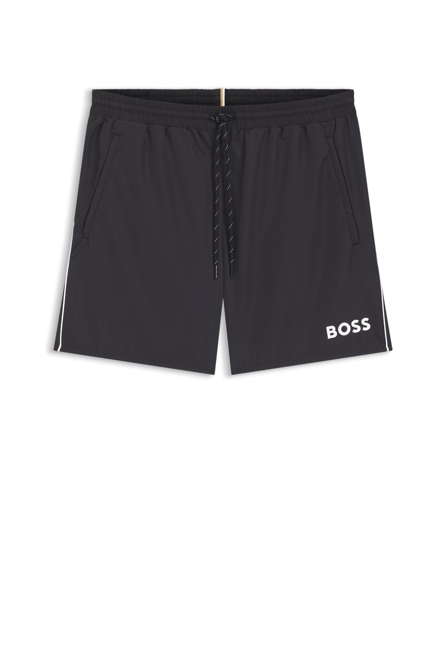 BOSS Starfish Swimshort, Black, Size L, Men