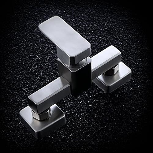 Ensemble de douche avec arroseur de douche chic en inox rétro