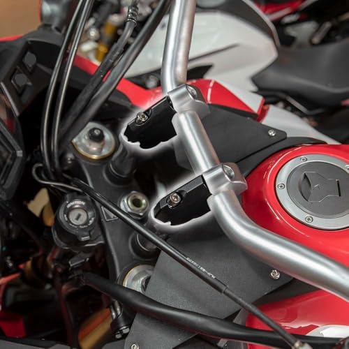 Adaptador extensible para CRF1000L con abrazadera elevada de manillar moto 3