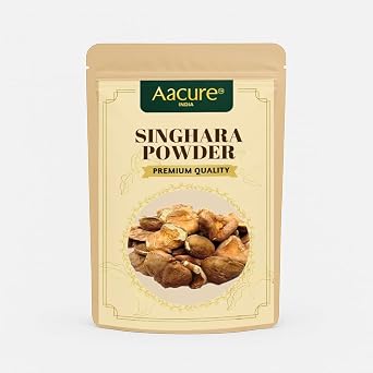 Aacure Singhara Powder | 16oz | 454gms Singhada Atta | Water Chestnut Powder | Clean & Hygienically Packed | Perfect For Fasting