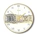 Produktbild 14 Zoll Vintage Wanduhr Turm Design rustikal schick Büro Cafe Home Dekoration Wandkunst große Uhren langlebig stumm bewegen-Batterie betrieben,B
