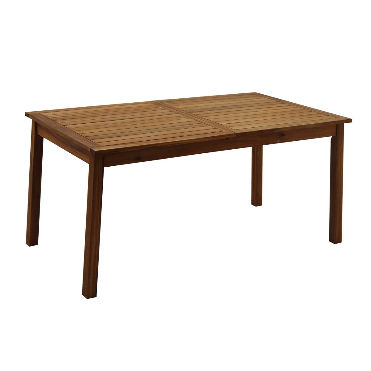 Miliboo Table de Jardin Extensible rallonges intégrées en Bois Massif L160-210 cm MAYEL