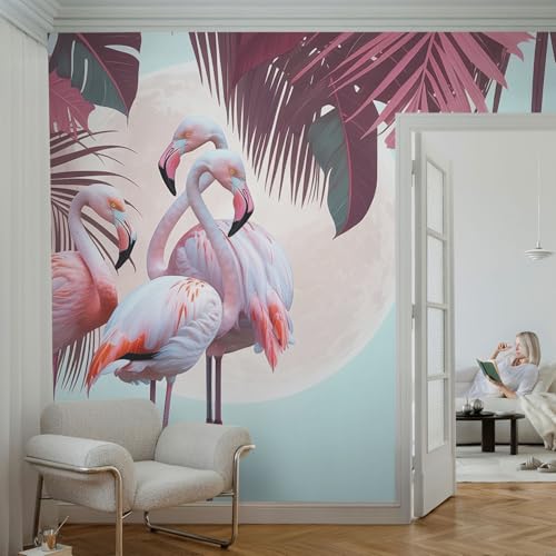 Décoration murale oiseaux exotiques Tulup adhésive de haute qualité