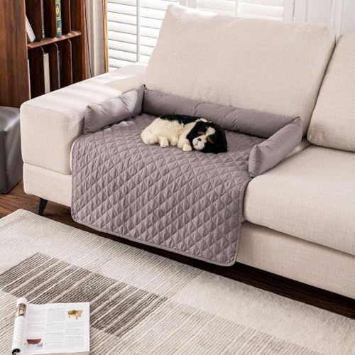 Colchón refrescante para perros en sofá cama ideal para terraza e interior 8