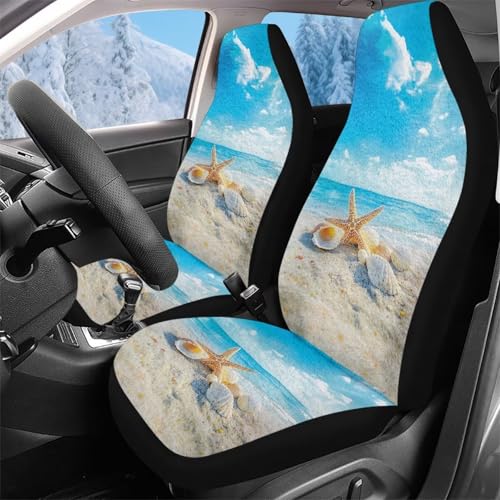 Housses de siège de voiture avant durables et protectrices 52X138cm pour berline et grand SUV
