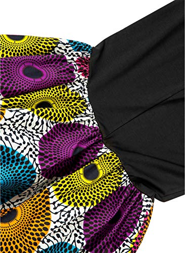 SHENBOLEN Women African Print Skirt Kente Pencil Skirts3