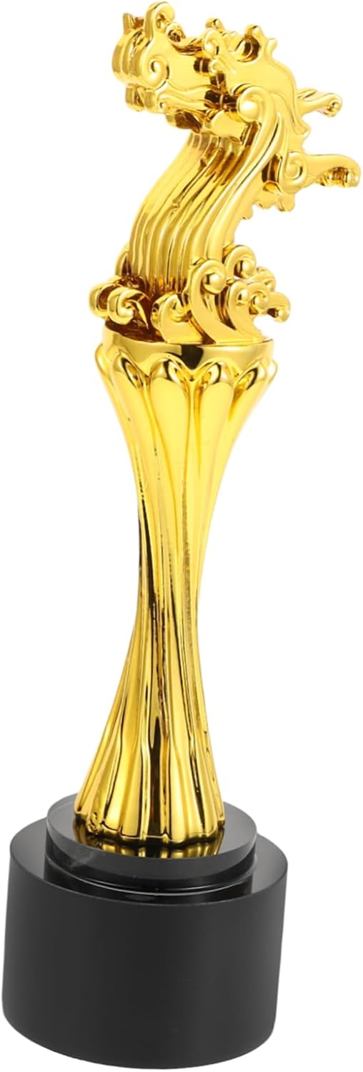 UPKOCH Dragon Boat Trophy Small Resin Trophy Model Ceremony Competition Trophy Award Trophy for Kindergarten