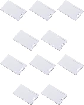 10PCS 125kHz 26 Bit HID ProxCard II Proximity Access Control Card Key Fob