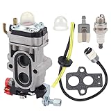 Butom WYA-44 150BT EBZ8000 Carburetor for Husqvarna 350BT 180BT 180BF 580BTS 580BFS RedMax EBZ8000 EBZ8500 EBZ8000RH EBZ8001 EBZ8050 EBZ7001 EBZ7001CA Backpack Leaf Blower Parts Replace 581177001