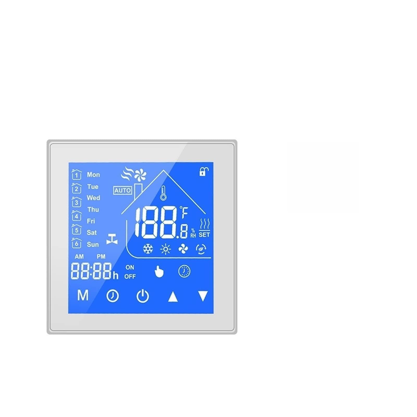 Termometro da interno igrometro digitale Termostato wifi intelligente riscaldamento digitale acqua/gas caldaia termostato di temperatura di temperatura del pavimento elettrico wireless wireless Con di