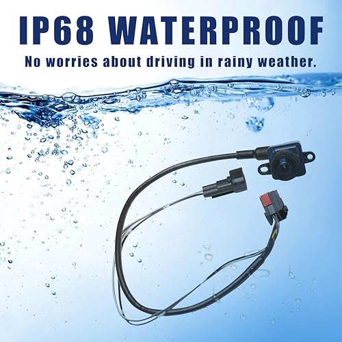 Image of OE P /N#56054157AA Rear View Backup Reverse Parking Camera /Rear View Camera | Compatible with Dodge Grand Caravan 11-20 Chrysler Town & Country 11-16 Ram C /V 12 & 15 okostyo Park Assist Camera - Rear New