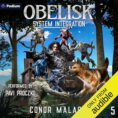 Page de couverture de Obelisk: System Integration 5: A LitRPG Adventure
