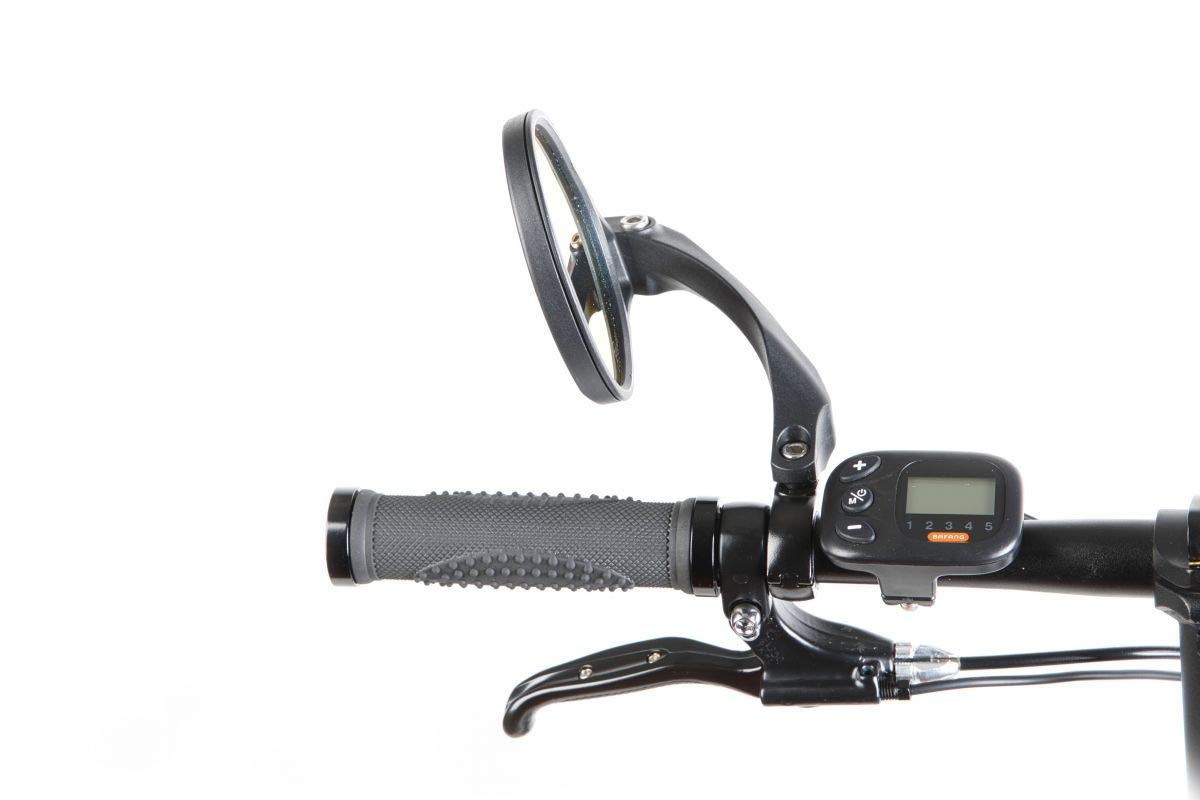 Mirage fahrradspiegel Hi-Speedmit Klemme Links schwarz