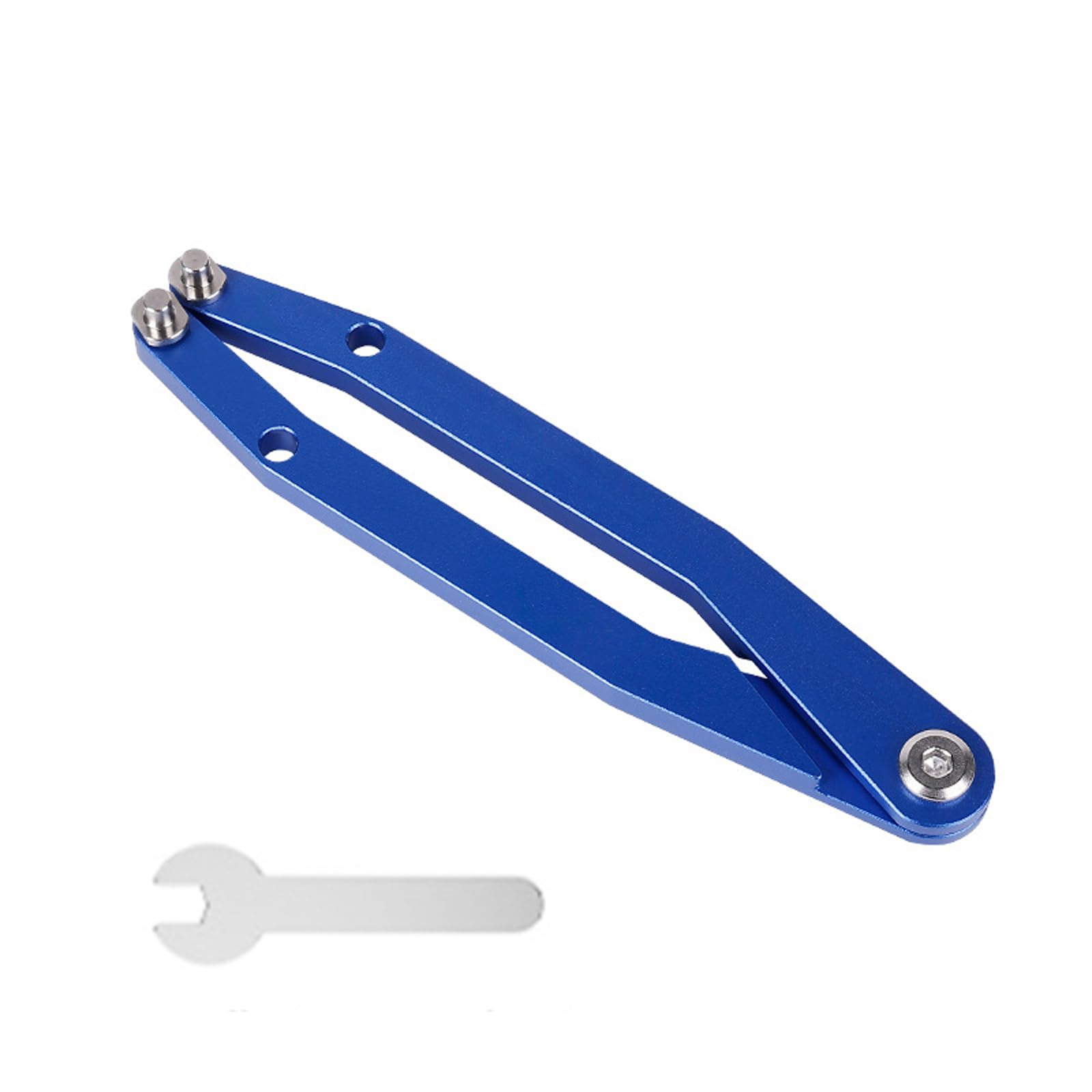 BWANGIAO Professional Bicycles Needle Hook Adjustable Wrench Aluminum Alloy Universals Pin Spanner Wrench For Bike Maintenance An