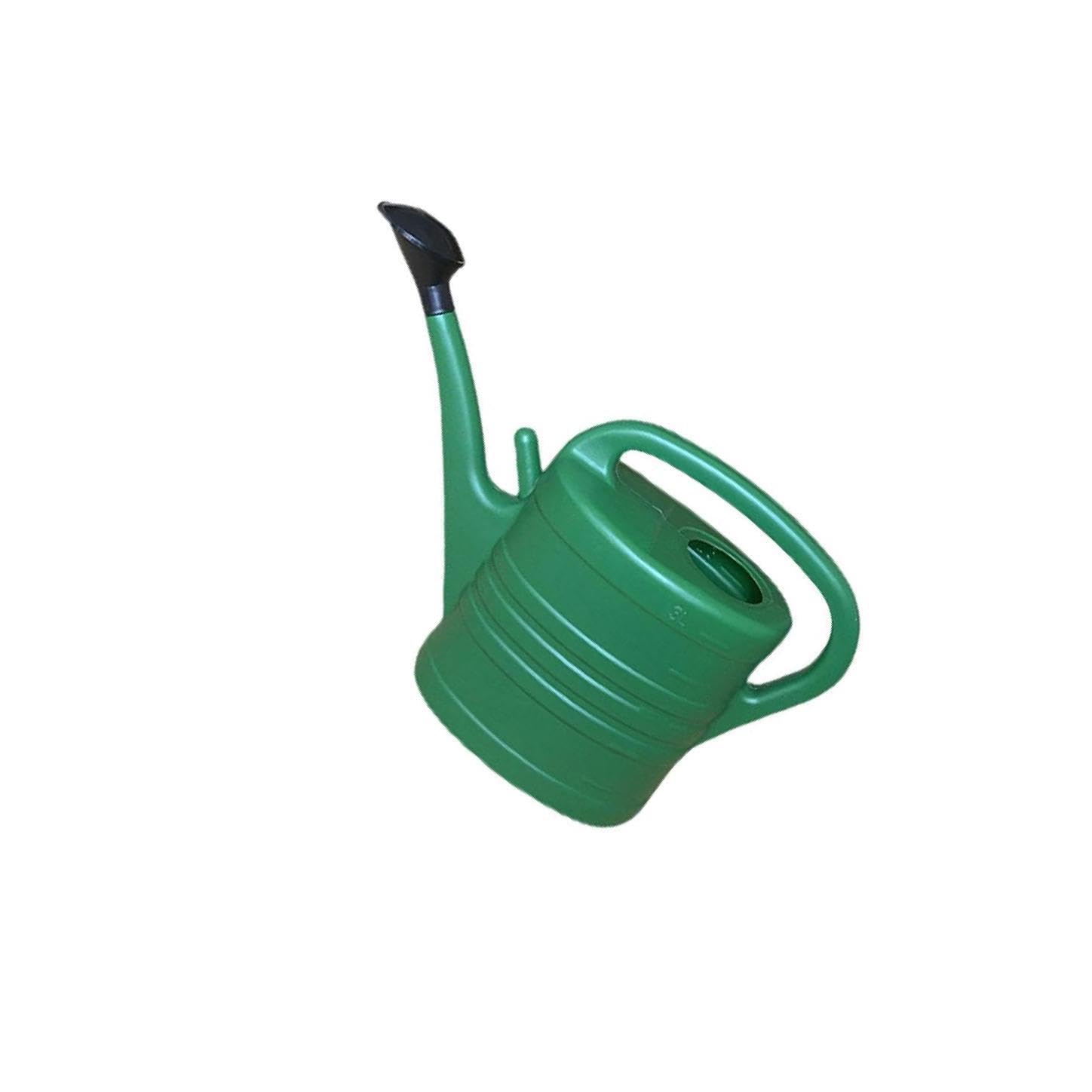 Qixcxaz Green Thickened Watering Can Long Spout Removable Nozzle Making Indoor And Outdoor Plant Care Effortless Leak Anti Watering Sprinkler Pot Removable, 3L