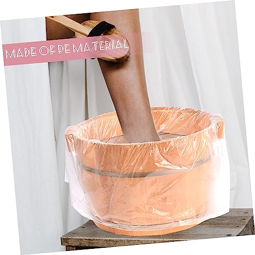 Abaodam 100 piezas forros desechables para spa de pies miniatura 4