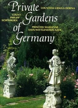 Hardcover Private Gardens of Germany Book