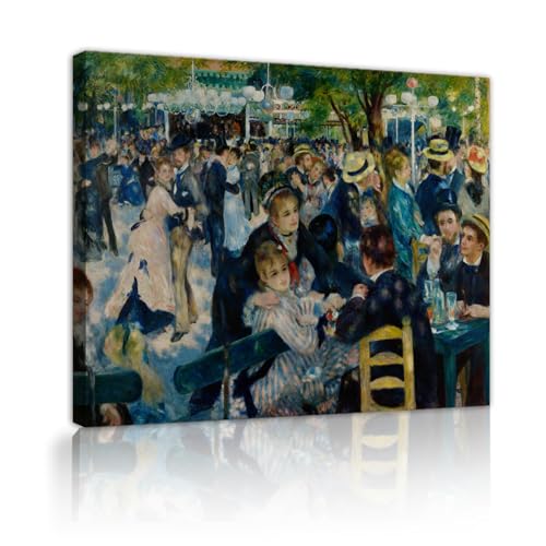 Toile Renoir grand format avec cadre intérieur pour habiller facilement un mur vide