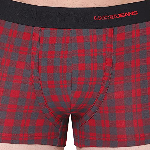 Image of Underjeans Men Cotton Blend Trunk