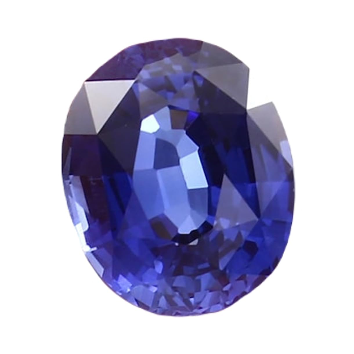 Saphir bleu de Ceylan naturel ovale 12x10mm pour création de bijoux uniques - 6