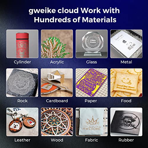 G·Weike GWEIKECLOUD2024 Gweike Cloud Pro Ii 50W Co2 Laser Cutter, Desktop Laser Engraver thumb #7