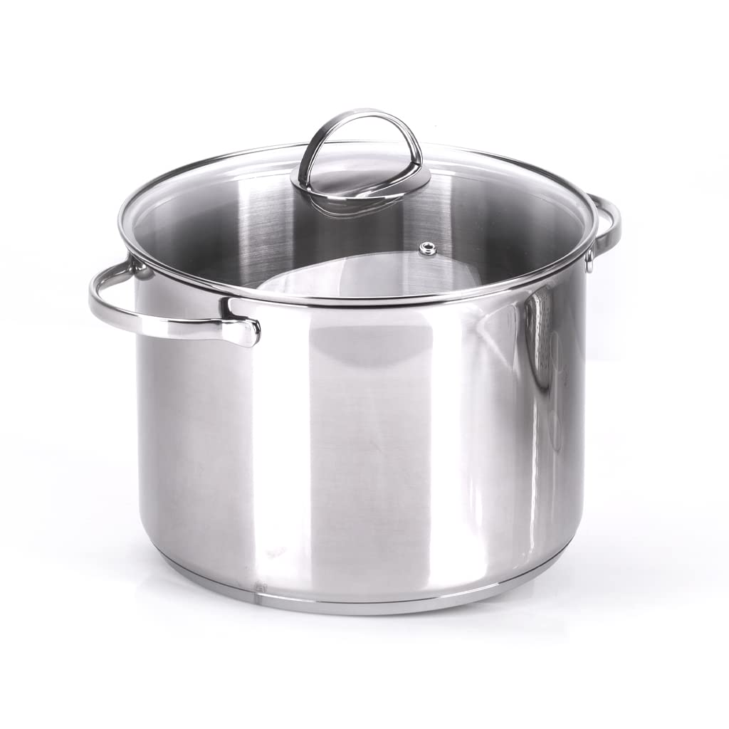 Moneta Pastaiola Allegro Inox 24 cm 7 litri, con doppio cestello, scolapasta e cestello vapore. Per tutti i fuochi, compresa induzione., A01A167502