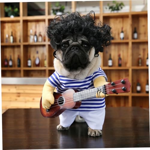 Disfraz de Guitarra para Perro Talla L miniatura 6