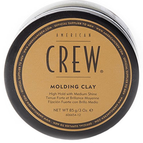 AMERICAN CREW Molding Clay High Hold Medium Shine Hair Shaping Puck For Men 3 Oz/85 grms