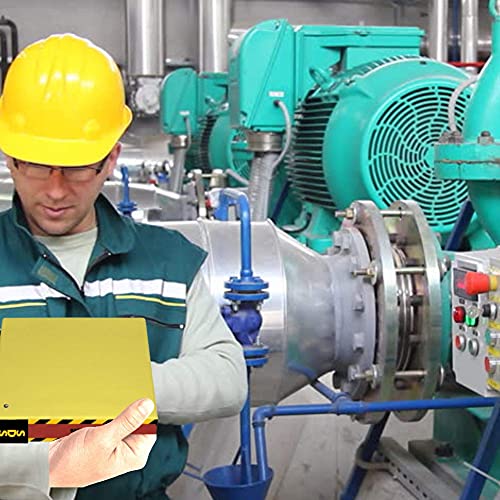 Ring Binder Depot 2 Pack Of Sds Binder, Heavy Duty 3 Ring Binder With 1.5 In Capacity Holds 250 Pages, Trilingual With Englishspanishfrench, Durable And Highly Visible Safety Data Sheets, Yellow #TOP3