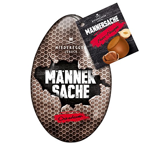 Niederegger - Männersache Osterkram Nuss-Nougat Schokoladenpralinen - 50g